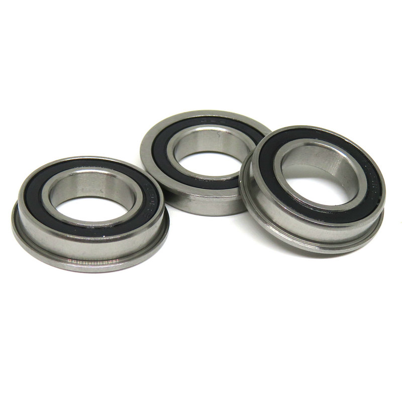 F6801-2RS flanged thin section bearing 12x21x5mm F6801RS Flanged Bearing